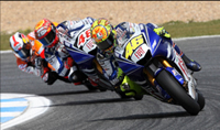 Rossi, Lorenzo, Pedrosa.